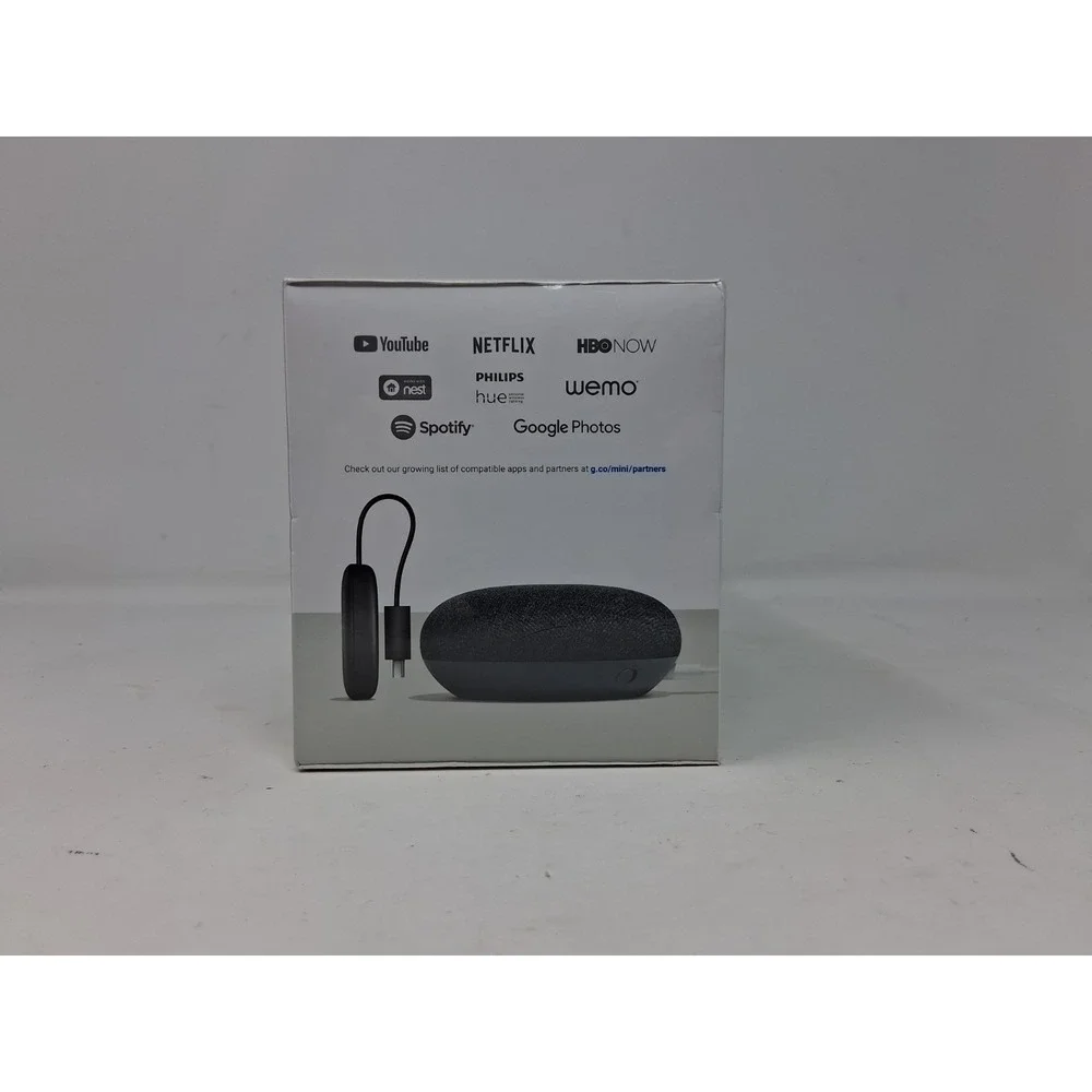 Google Smart TV Kit Home Mini + Chromecast Bundle New Sealed Voice Control. U